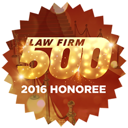 Law Firm 500 | 2016 Honoree